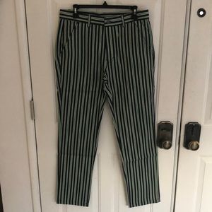 Pleasures Striped Denim Utility Pant